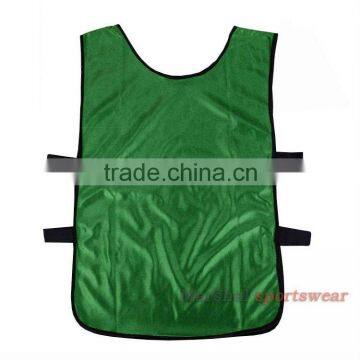 Green soccer vest Training vest Soccer Bibs, custom sublimation soccer vest wholesale