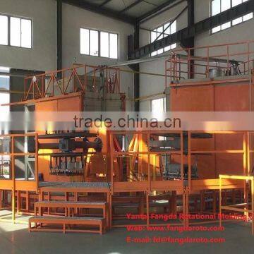 FD3-3100 rotational molding machine, carousel rotomolding machine, plastic product making machine