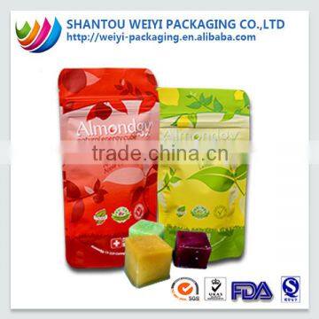 Lowest price china wholesale snack food stand-up pouch