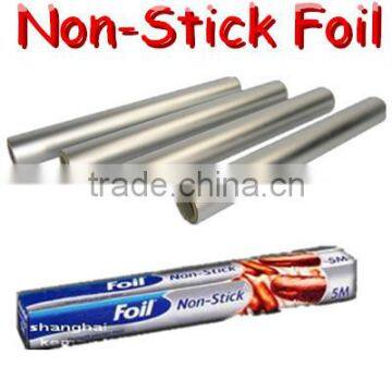 Silicone coated Non-stick Aluminium foil for Grill and Oven cooking