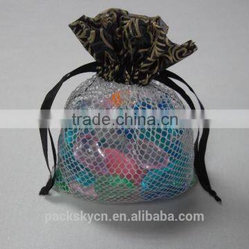 hig quality sheer cosmetic jewelry bag