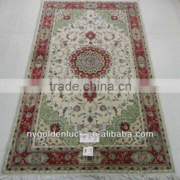 5x8ft persian wool&silk carpets for sale