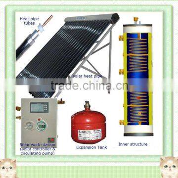 2015 New Split solar heat pipe water heater for home