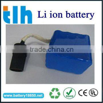 Li -ion recharegeable resmed CPAP battery pack 12v 10.4ah