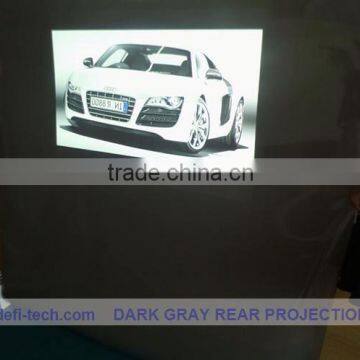 Free delivery cost self adhesive Holographic Rear Projection film/screen for window display show,