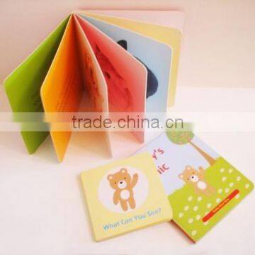 small cardboard cartoon book for kids with reasonable price