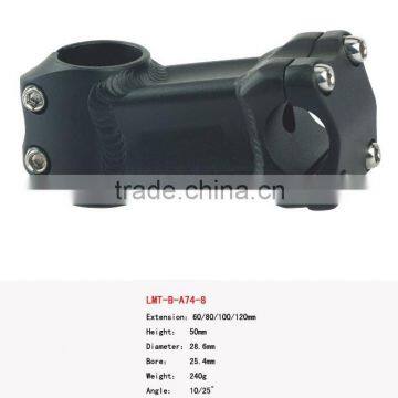 2016 light weight aluminum alloy bike handlebar stem for MTB and road bike