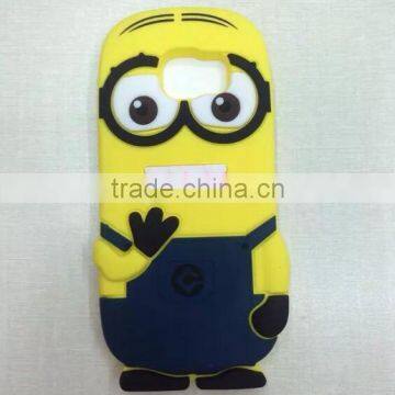 Fashion 3D Despicable Me Minions Silicone Case For Samsung Galaxy S7/S7 Edge