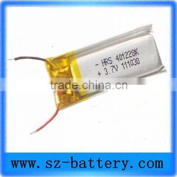 3.7V 60mAh Li-ion Rechargeable polymer Battery for Bluetooth earphone