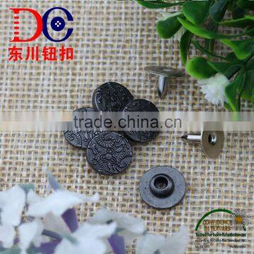 Horn Design Metal Rivets,Denim Metal Decorative Rivets for Garment