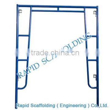 Walk through H Frame system powder coated scaffolding for building