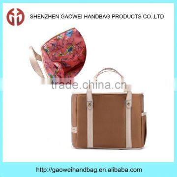 Fashion high quality ladies cheap soft fitness lunch bag