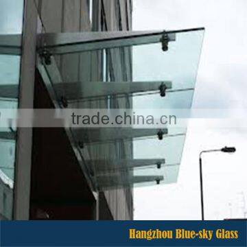 European Standard 12mm skylight tempered laminated glass with AS/NS CE Certificates