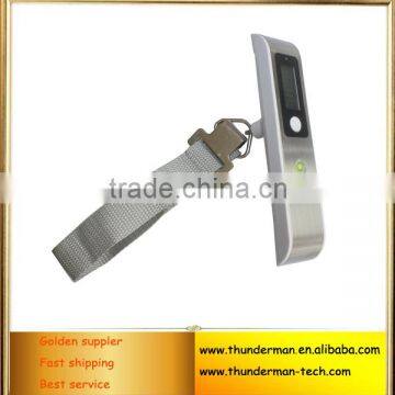 50kg Stainless Steel Electronic travel Scale with Spirit level