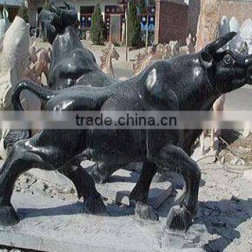 life size marble stone bull statue (customized accept)