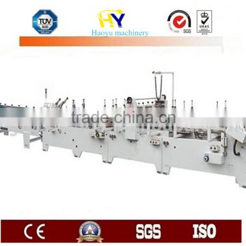 Corrugated and Paperboard Crash Lock Bottom Automatic Folder Gluer Machine