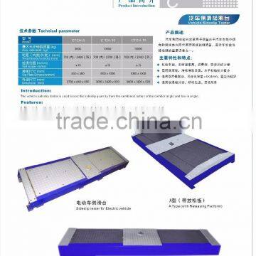 Vehicle Sideslip Tester Car Sideslip Tester Car Sideslip Examination