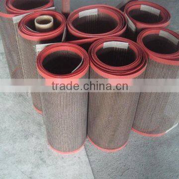 different color non stick ptfe open mesh conveyor belt