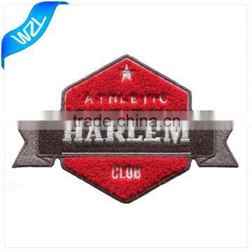 Clubs embroidery letters clothes badge, custom embroidery motorcycle chenille patches