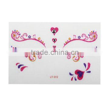 Temporary Tattoos Type Women Fashion Emoji Face Sticker photo-6