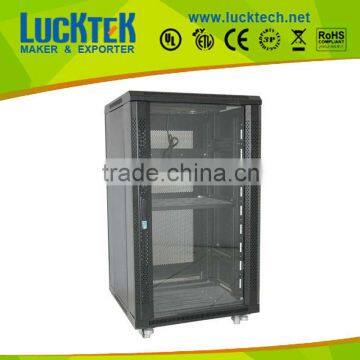 18U network server cabinet with mesh door Spring/Moon Lock