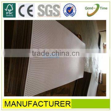 white melamined high qualityacoustical perforation board