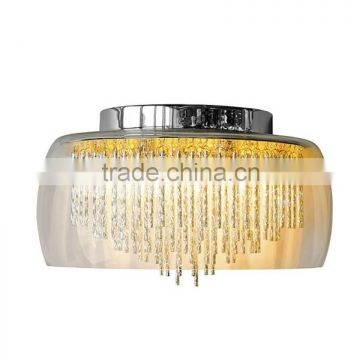 10.10-6 shiny metal rod pendants a great pice of modern style Glass Shade Contemporary Chandelier Wall Light