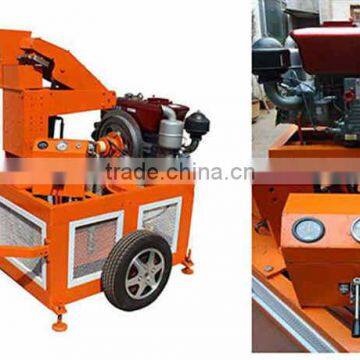 HR1-20 Moveable Brick Machine Price / Solid Interlocking Brick Making Machine / Portable Clay Brick Machinery photo-3