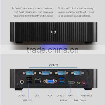 X86 Win 7 J1900 12V Industrial Fanless Mini pc photo-5