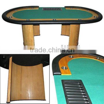 84 Inch Professional Texas Holdem Poker Table with Dealer Position