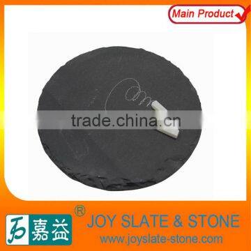 Mini Cheese Round Slate Tableware