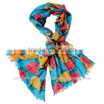 Fashion printed scarves scarf and shawls