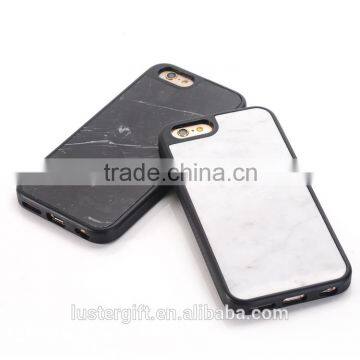 Special phone case genuine marble hard case for iPhone 6 / 6S marble case