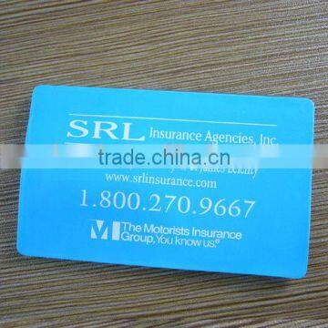 best price plastic card light with 2 led lights