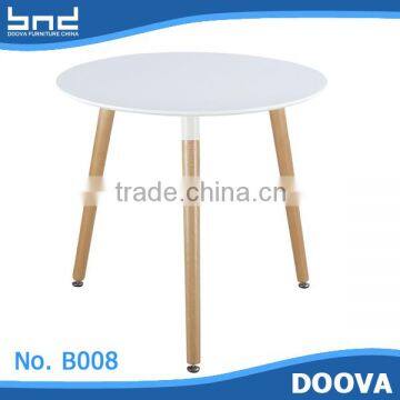 Home furniture three legs white table with cheap dining table