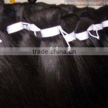 Soft and thin peruvian remy double drawn human hair/human hair products/natural hair