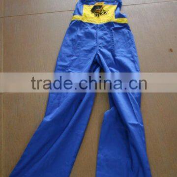 safety bib -pants/blue bib -pants/orange bib-pants