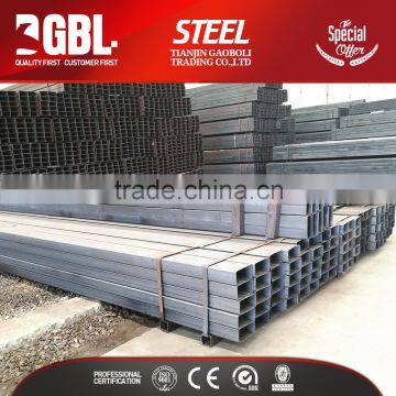 tianjin best price black square and rectangular steel pipe                        
                                                                                Supplier's Choice