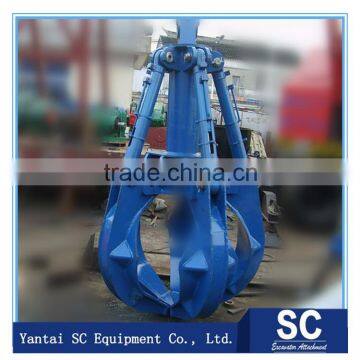 wire rope orange peel grab crane Orange Peel Grab bucket Excavator Bucket Grapple