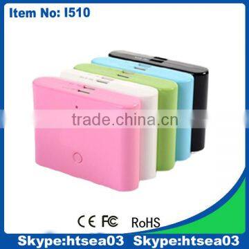 2014 newest full capacity protable mobile power bank 12000mAh for samsung/power bank universal