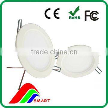 Warm white/white 9w led flat panel wall light