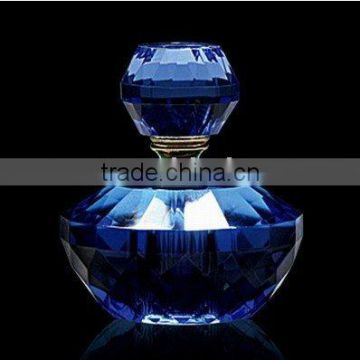 #NPB-04,blue glass perfume bottle,