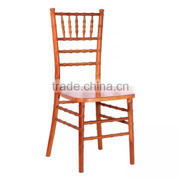 wooden chiavari chair in light brown colour for event