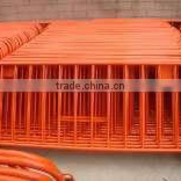 galvanized or pvc coated temporary fence for sale