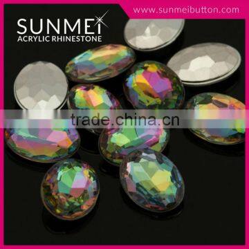 Special Products Acrylic Plastic Gems Multicolors for Clothes