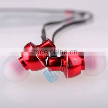 Yabta Noodle Flat Wire Metal Earphone, Heavy Bass Sound In-Ear Headphone