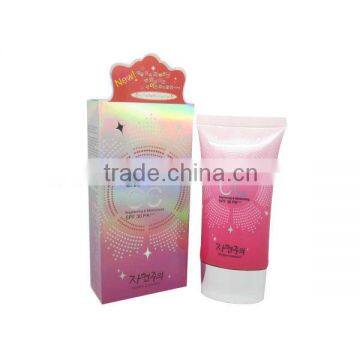 Light CC cream sunscreen cream SPF 30 for blemish balm