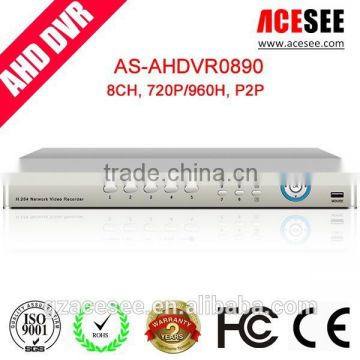 ACESEE ODM And OEM Servies 960H 8CH AHD DVR