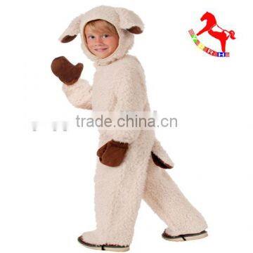 popular cosplay costume Kid cosplay toy lifelike plush lamb costume