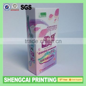 Custom Print Packaging White Cardboard Paper Box